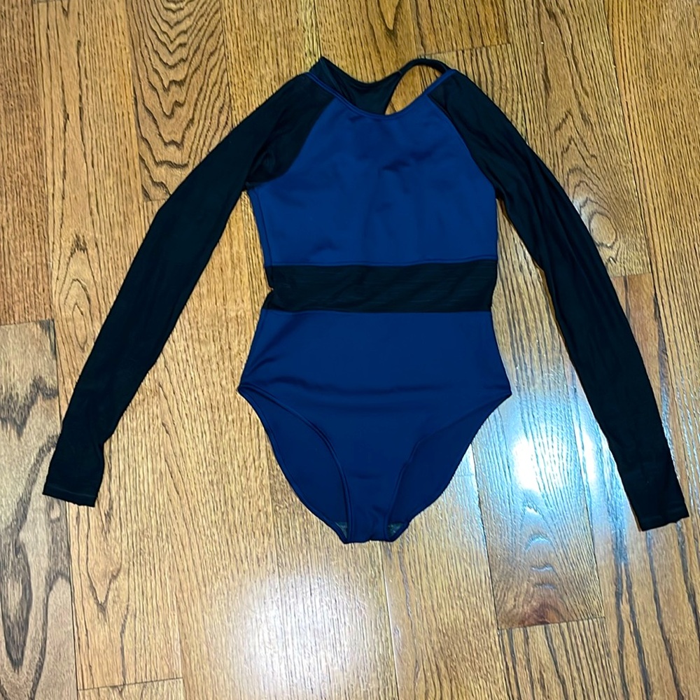 Ivy Park long-sleeve leotard with built in sports bra